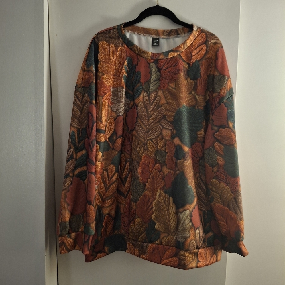 SHEIN Curve 3XL Multicolor Top